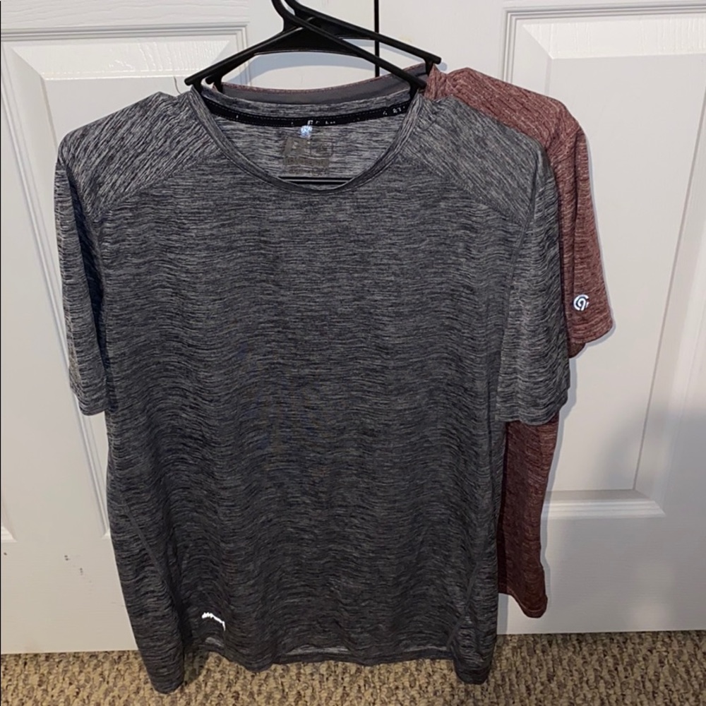 Grey athletic shirt